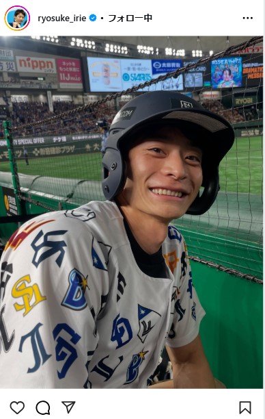 入江陵介さんのインスタグラムから