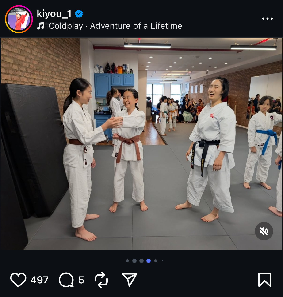 清水希容のインスタグラムから