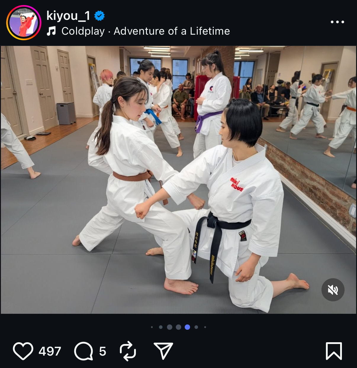 清水希容のインスタグラムから