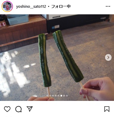 佐藤淑乃のインスタグラムから