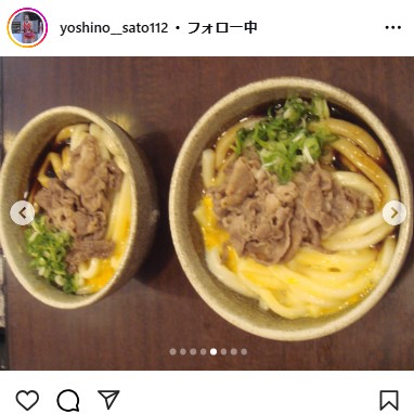 佐藤淑乃のインスタグラムから