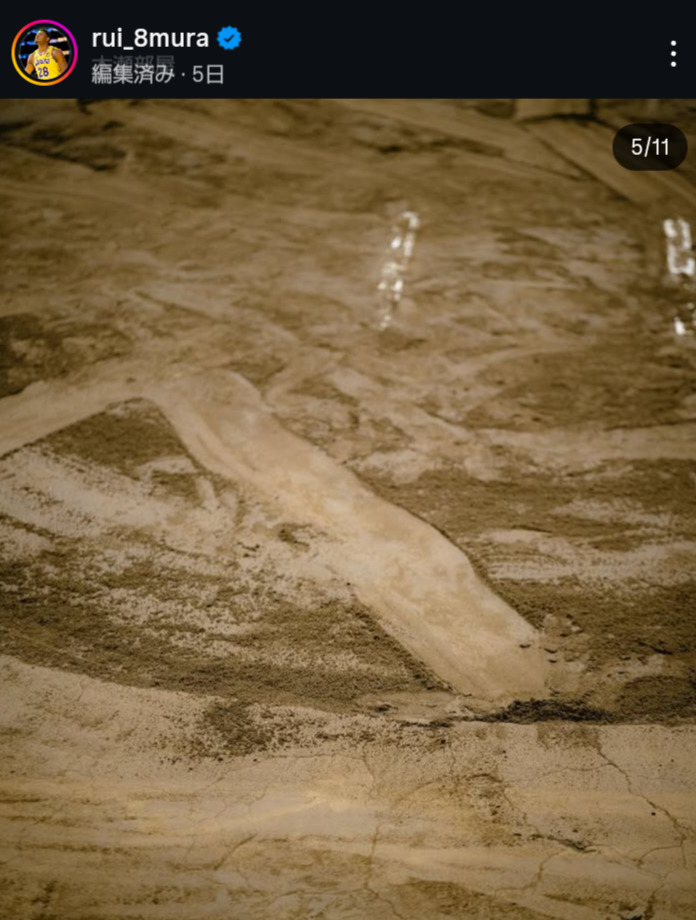 八村塁のインスタグラムから