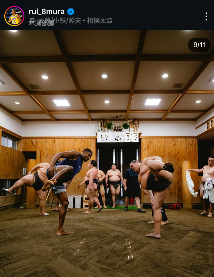 八村塁のインスタグラムから