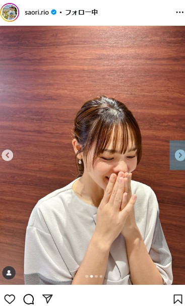 迫田さおりさんのインスタグラムから