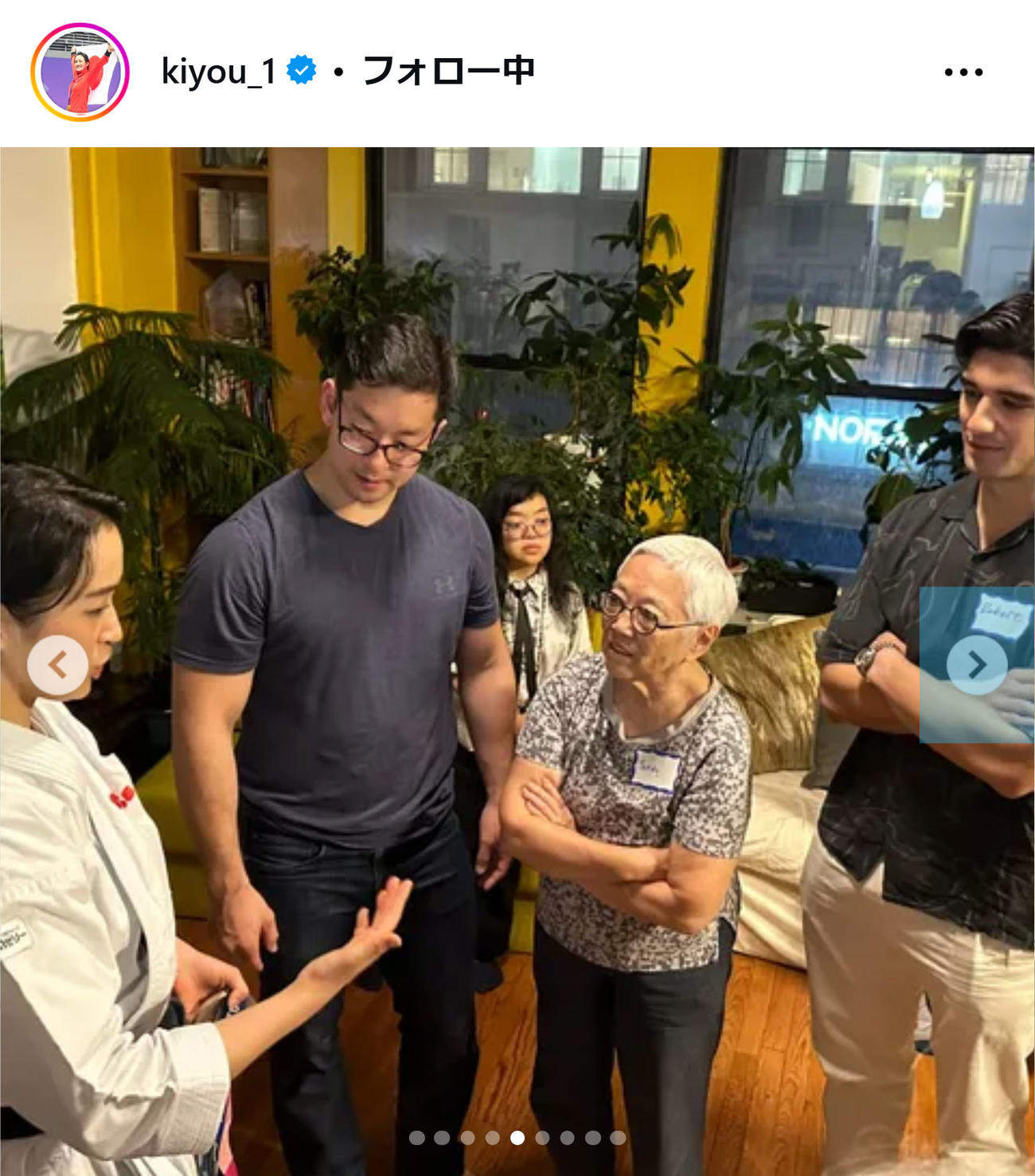 清水希容さんのインスタグラムから