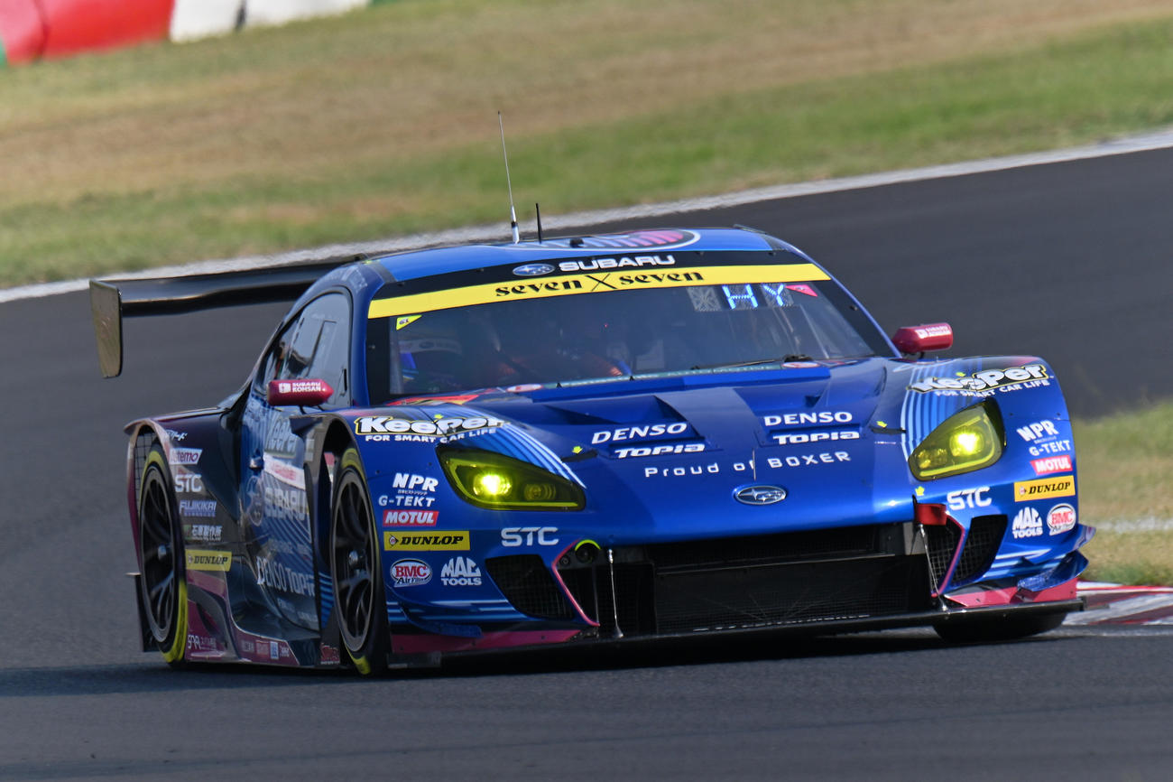 GT300クラスのポールポジションを獲得したSUBARU BRZ R＆D SPORT