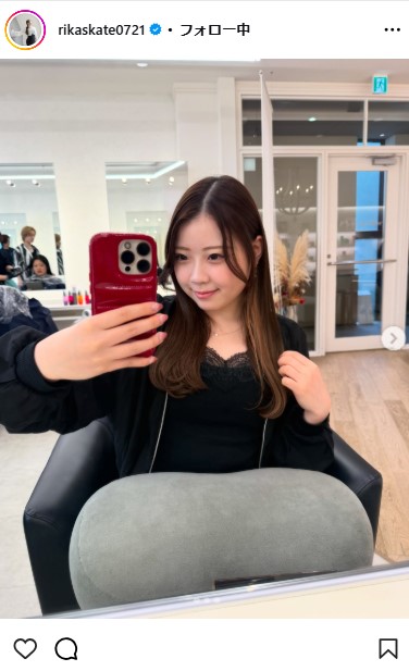 紀平梨花のインスタグラムから