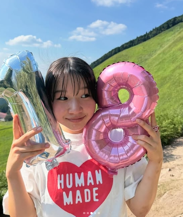 西矢椛のインスタグラムから
