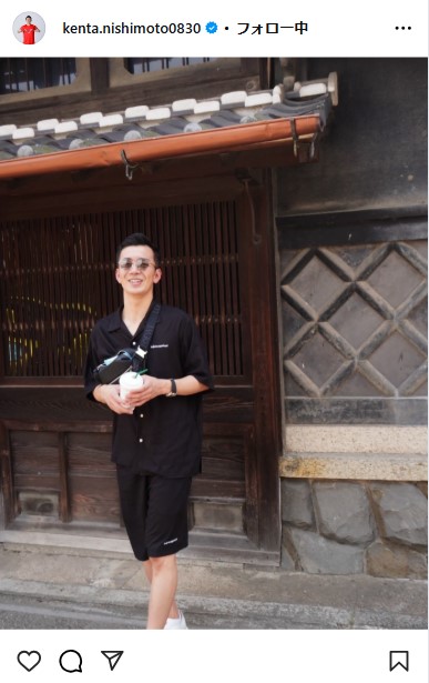 西本拳太のインスタグラムから