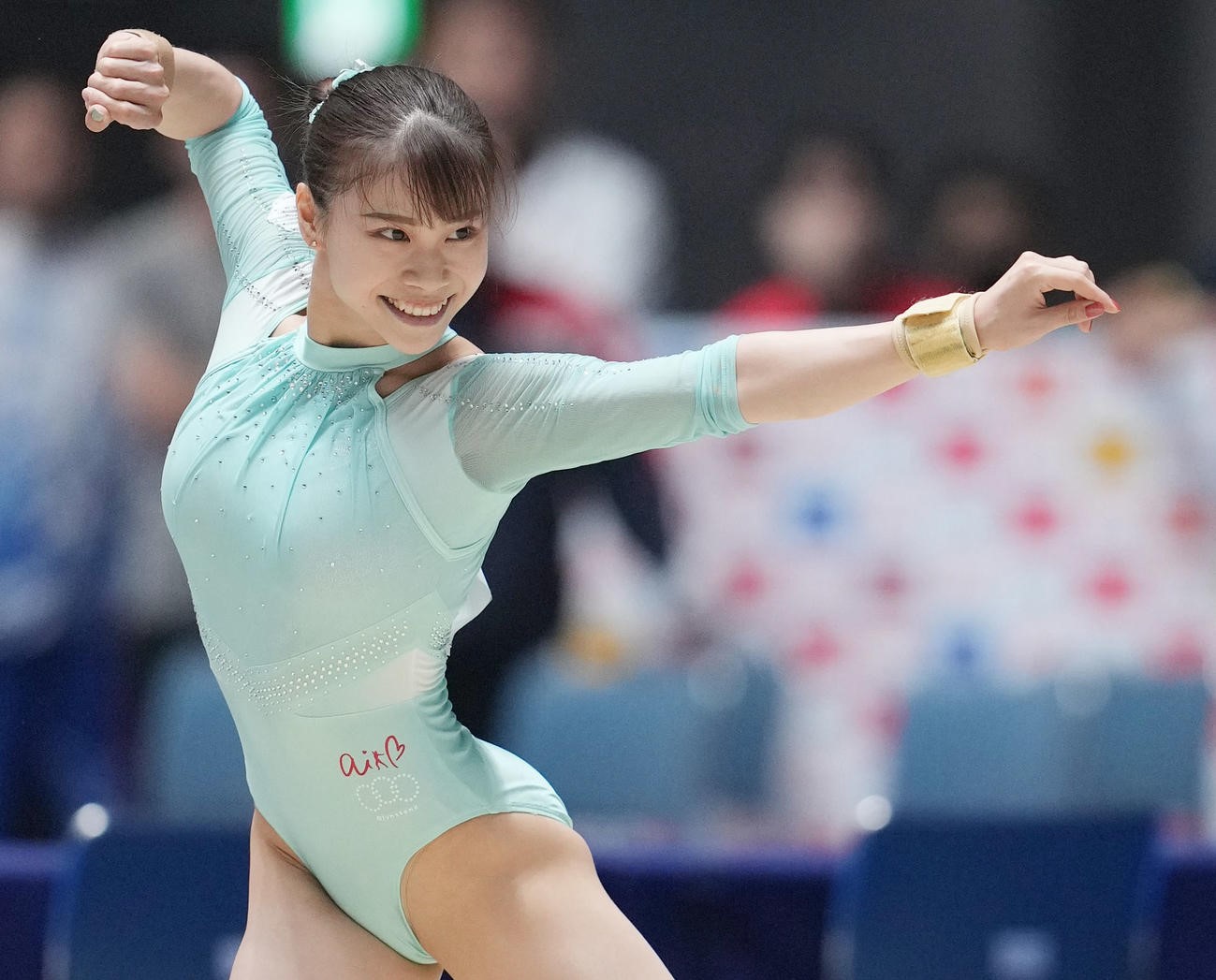 体操女子の杉原愛子（2023年6月撮影）