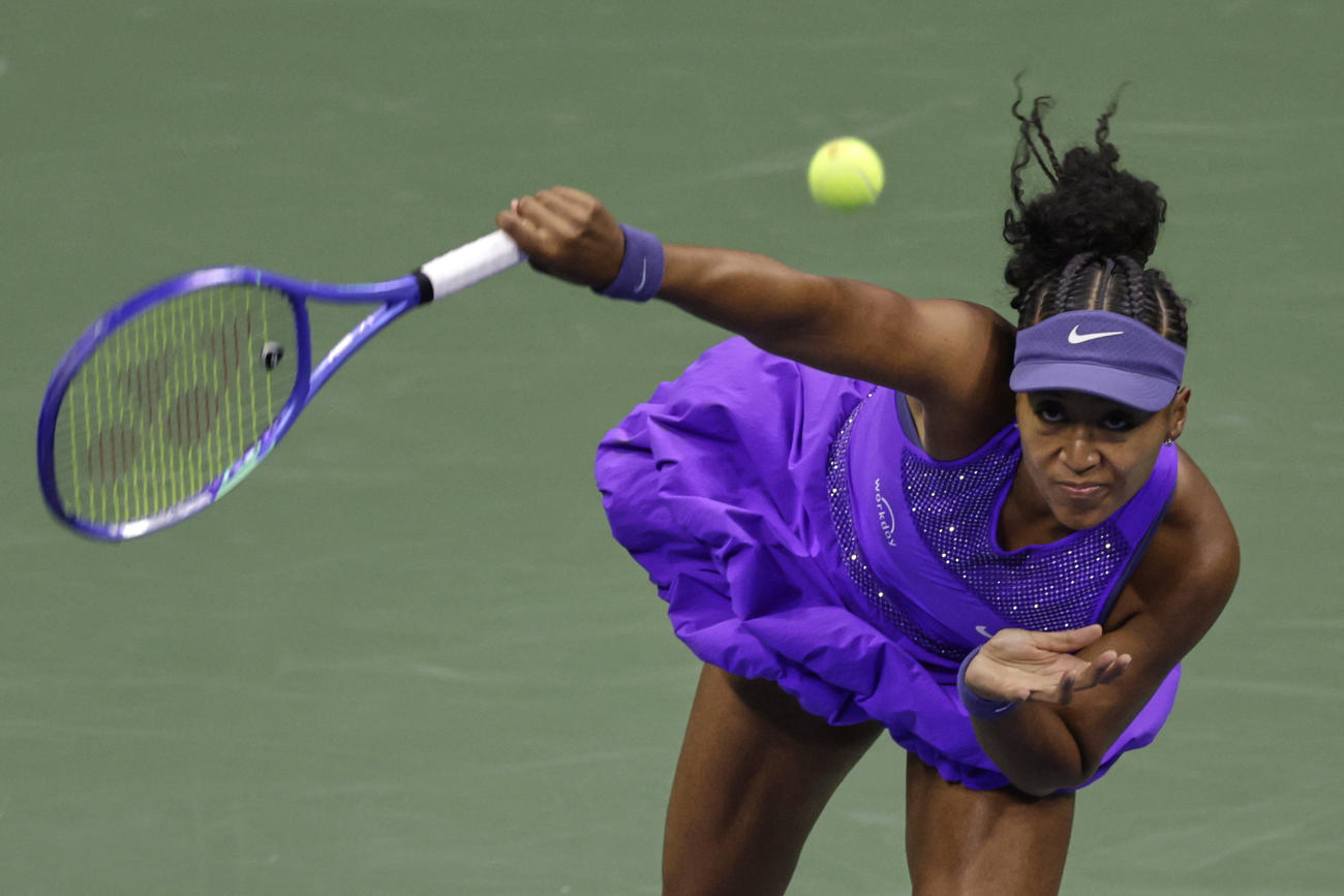大坂なおみは全米オープン準々決勝でムホバと対戦（AP）