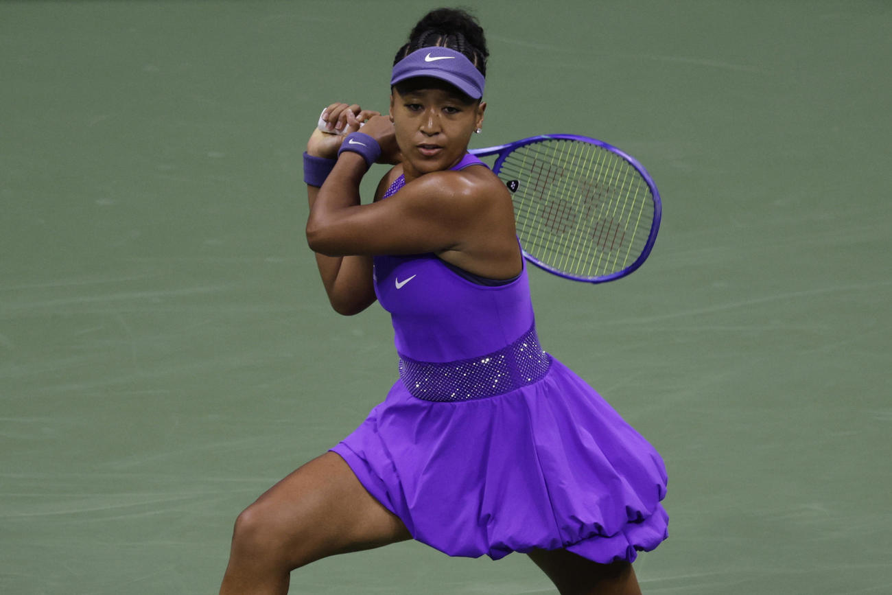 大坂なおみは全米オープン準々決勝でムホバと対戦（AP）