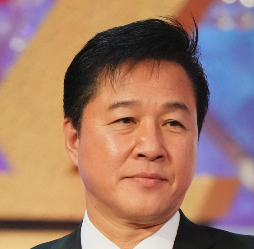 日本バレーボール協会の川合俊一会長（2024年1月）