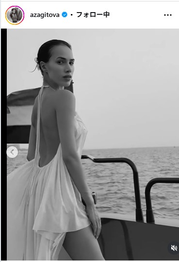 アリーナ・ザギトワのインスタグラムから