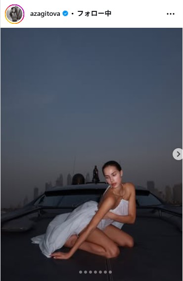 アリーナ・ザギトワのインスタグラムから