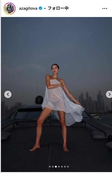 アリーナ・ザギトワのインスタグラムから