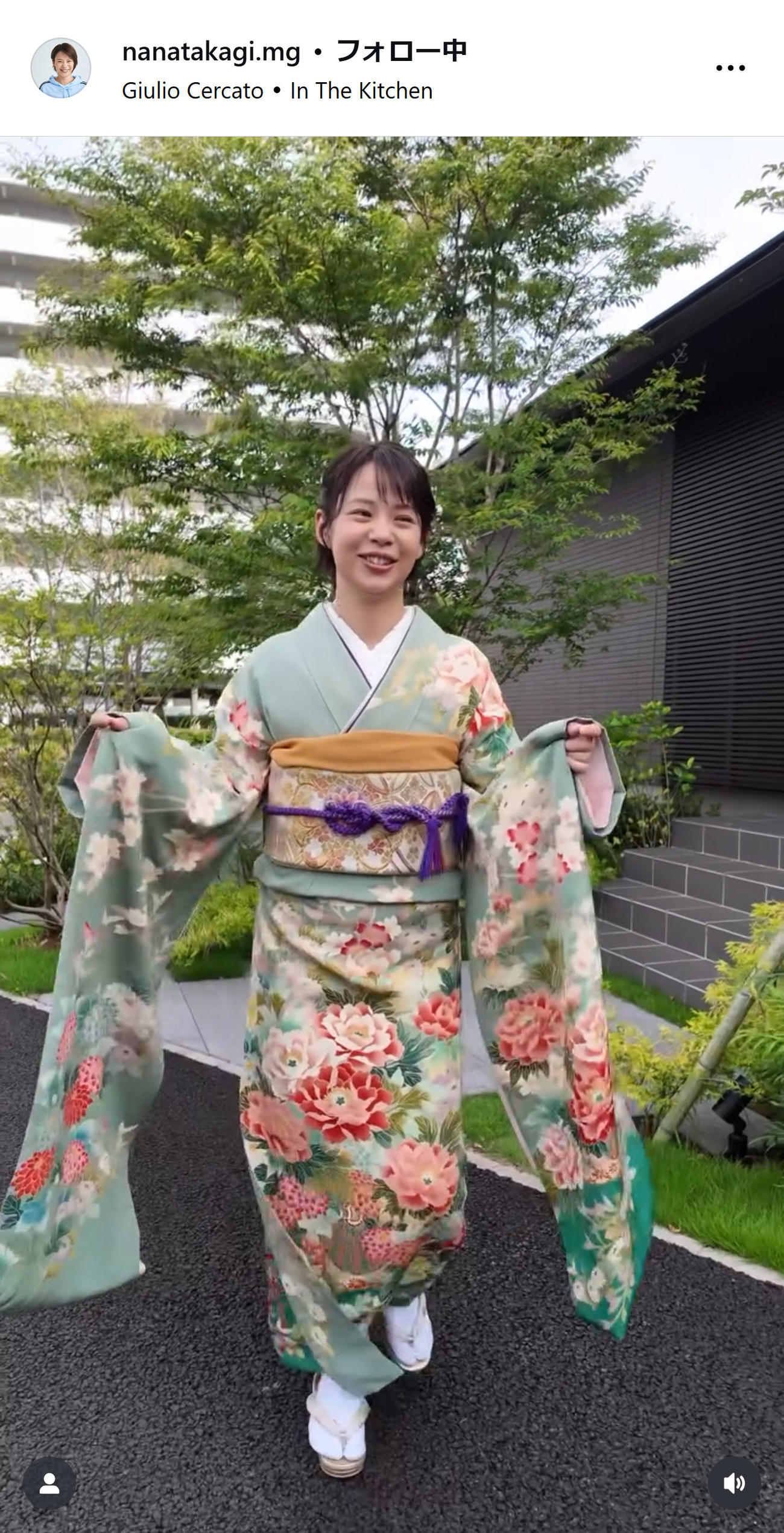 高木菜那のマネジャーインスタグラムから