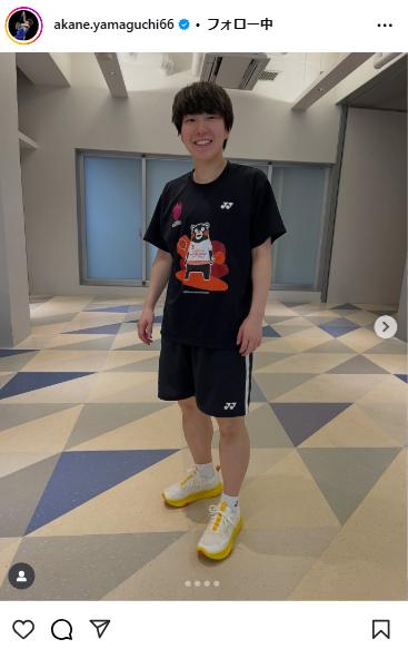 山口茜のインスタグラムから