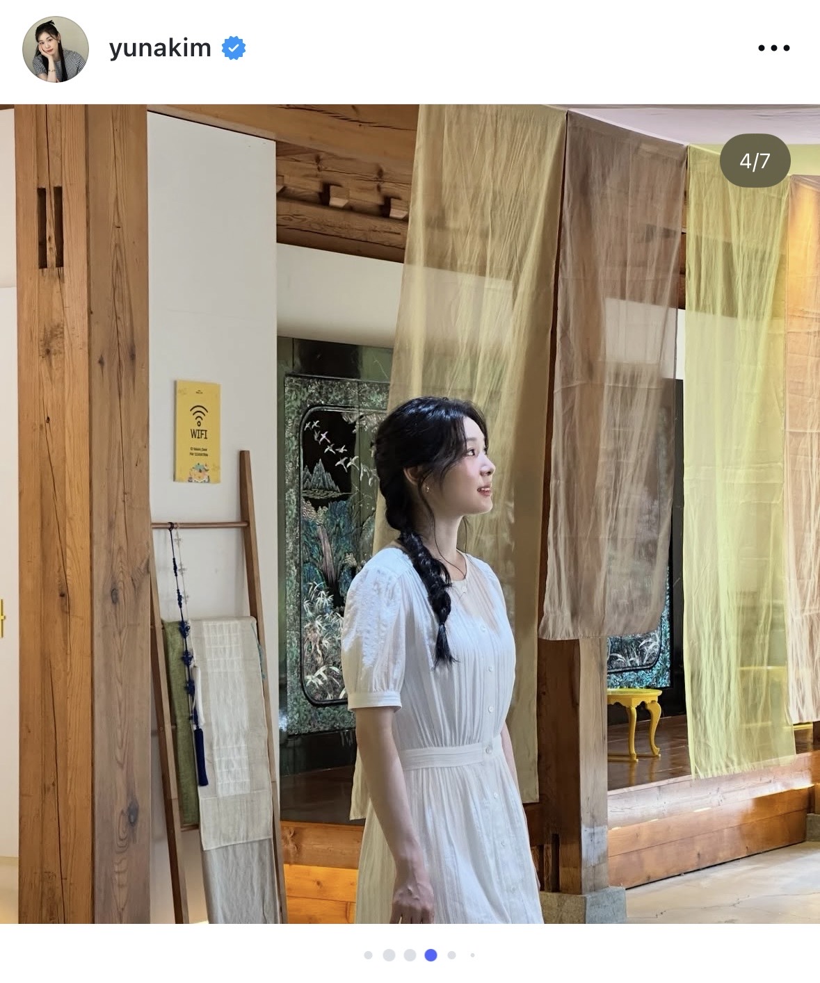 キム・ヨナさんのインスタグラムから
