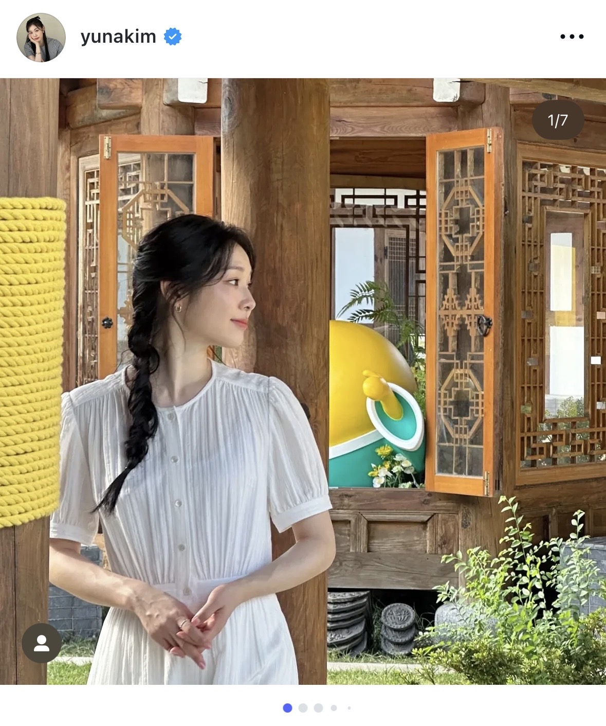 キム・ヨナさんのインスタグラムから