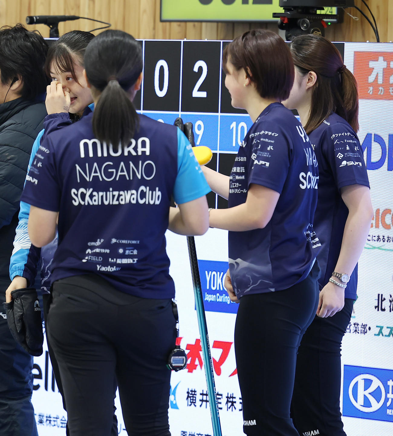 SC軽井沢クラブ対フォルティウス　フォルティウス敗れたSC軽井沢クラブの選手たち（撮影・前田充）