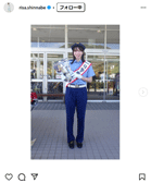 新鍋理沙のインスタグラムから