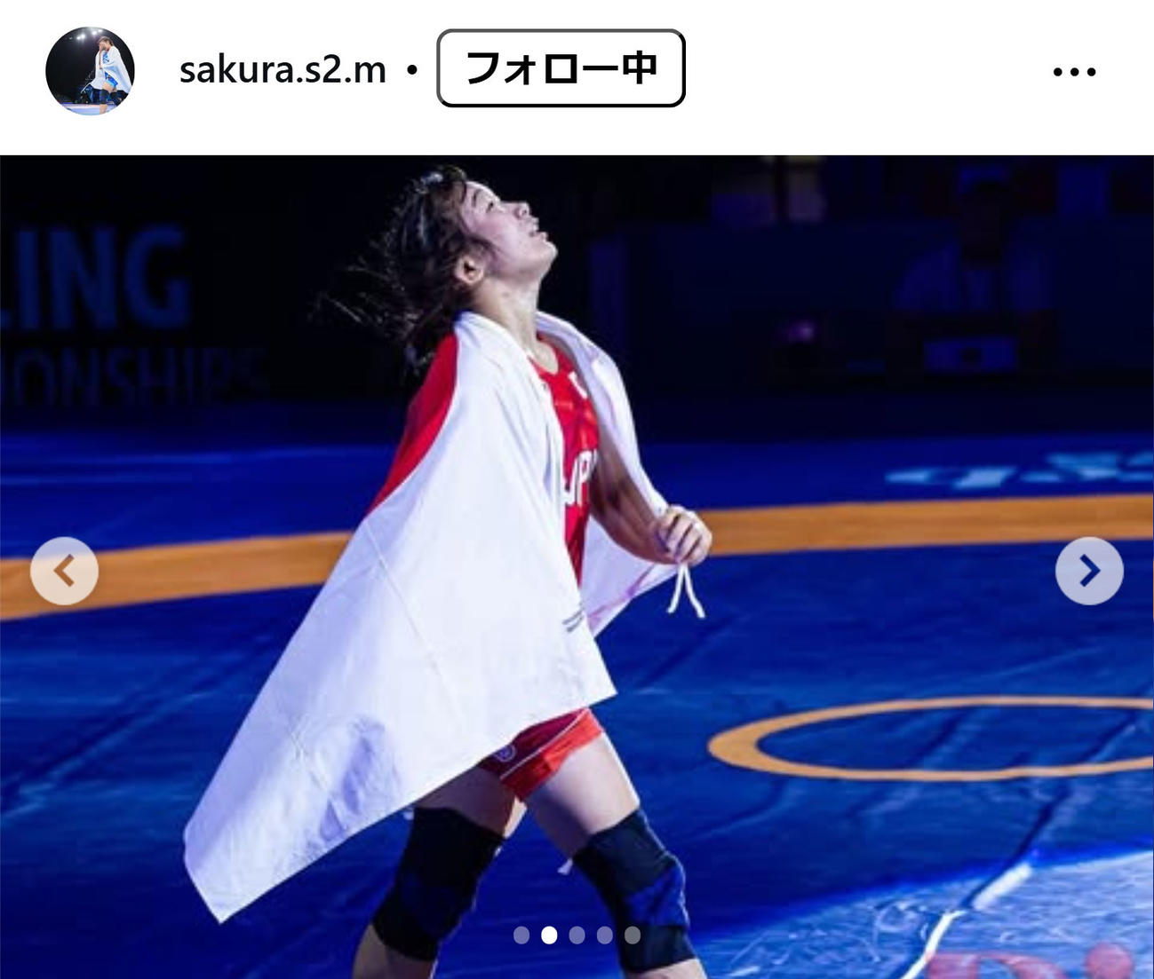 元木咲良のインスタグラムから