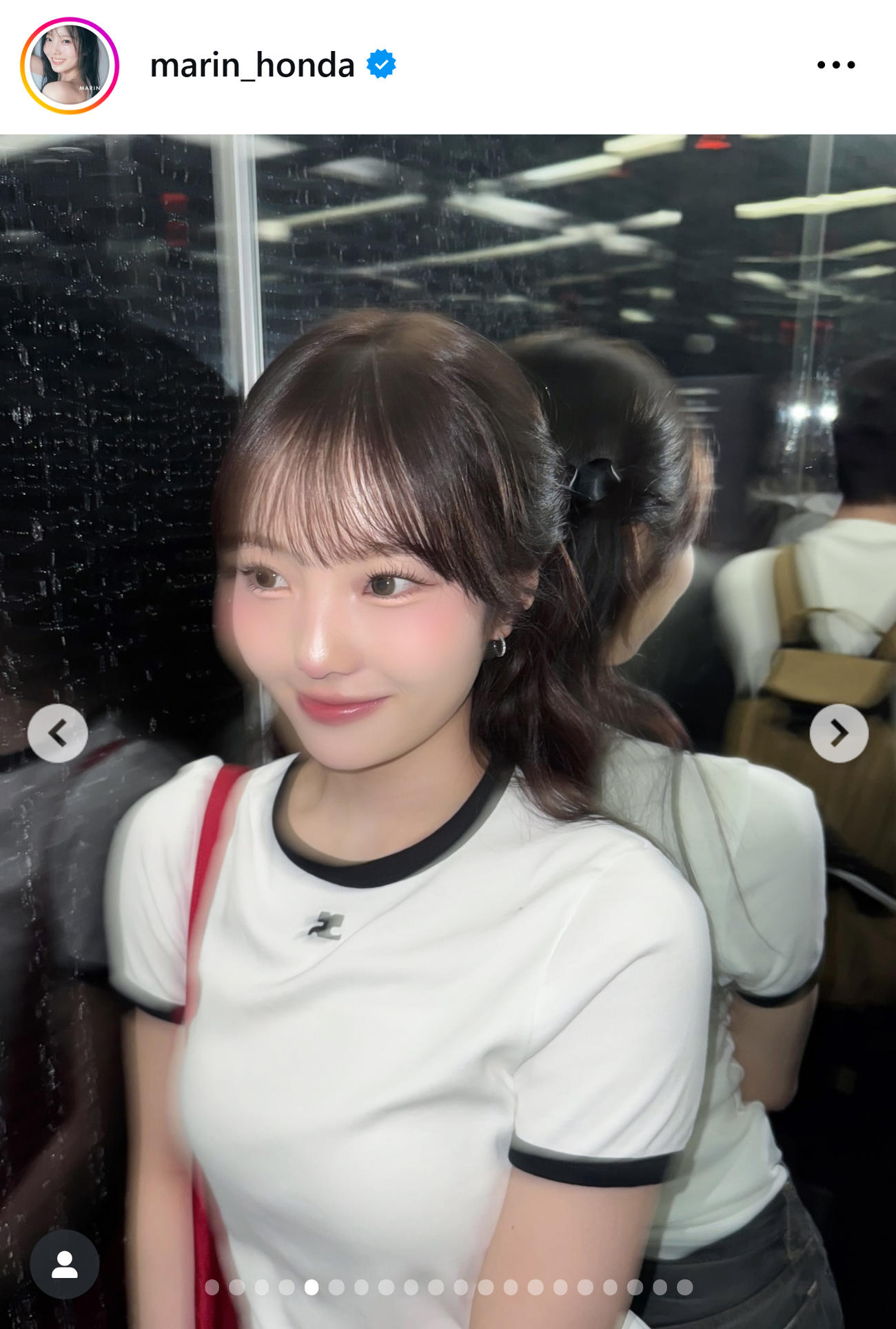 本田真凜さんのインスタグラムから