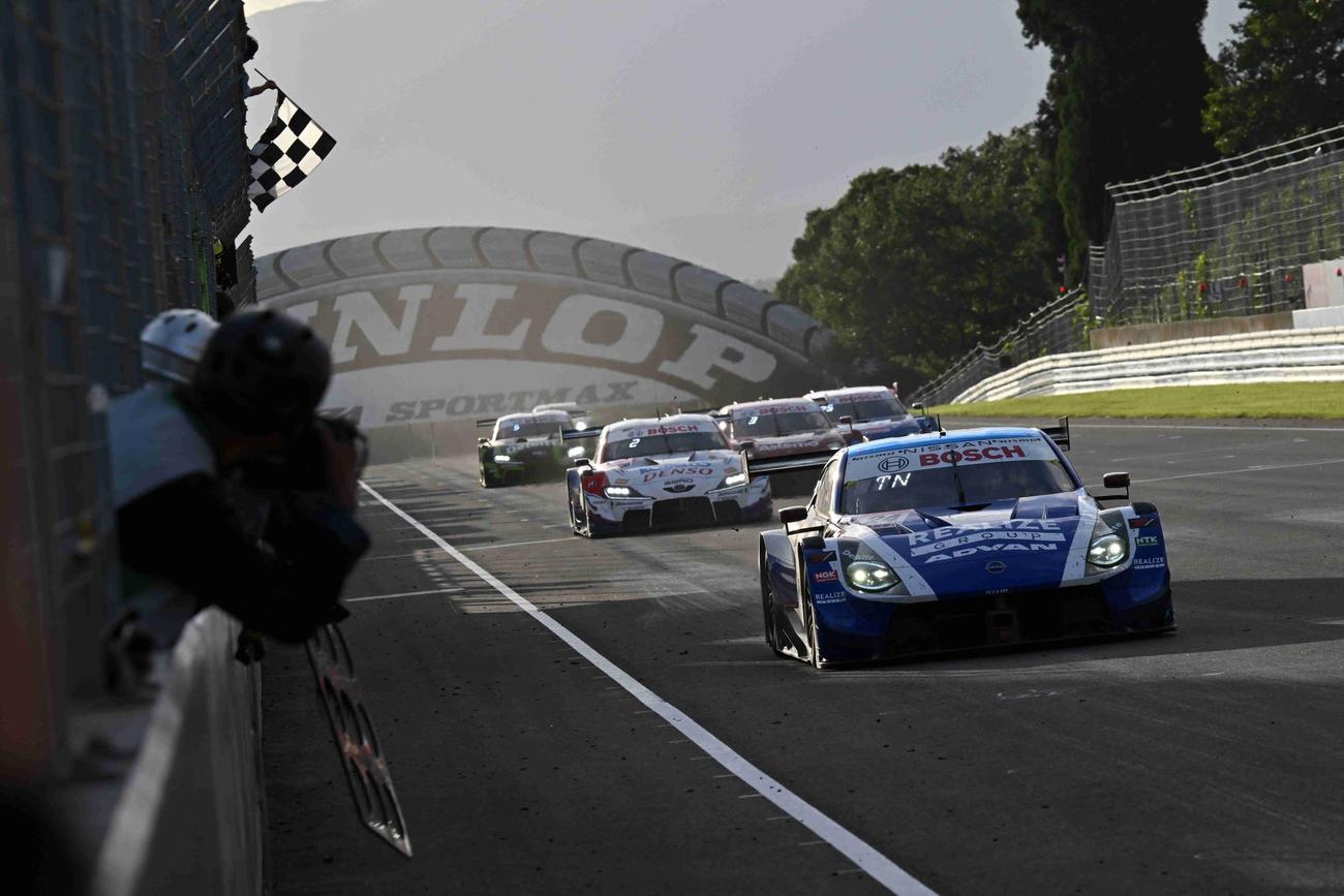 GT500クラスで優勝した24号車（GTA提供）