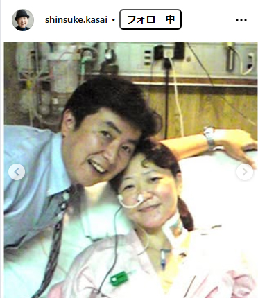 笠井信輔氏のインスタグラムから