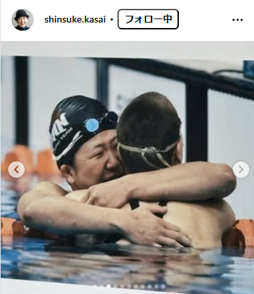 笠井信輔氏のインスタグラムから