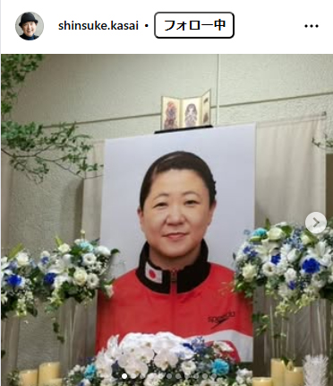 笠井信輔氏のインスタグラムから