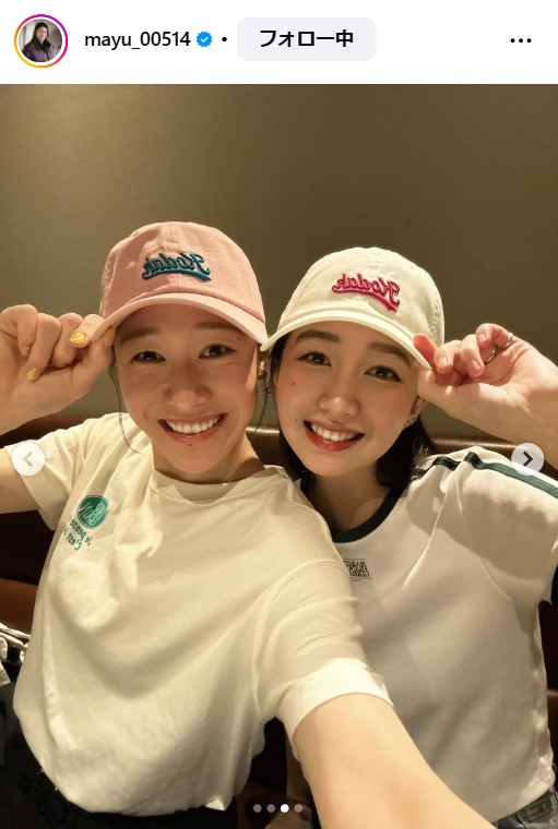 石川真佑のインスタグラムから