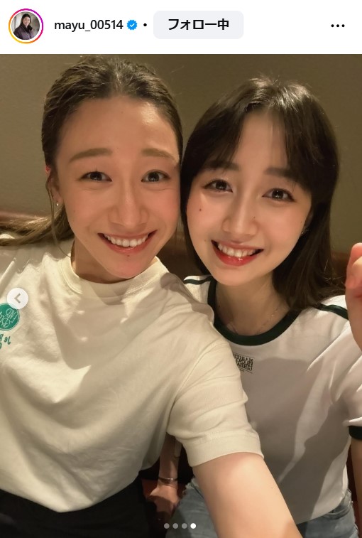 石川真佑のインスタグラムから