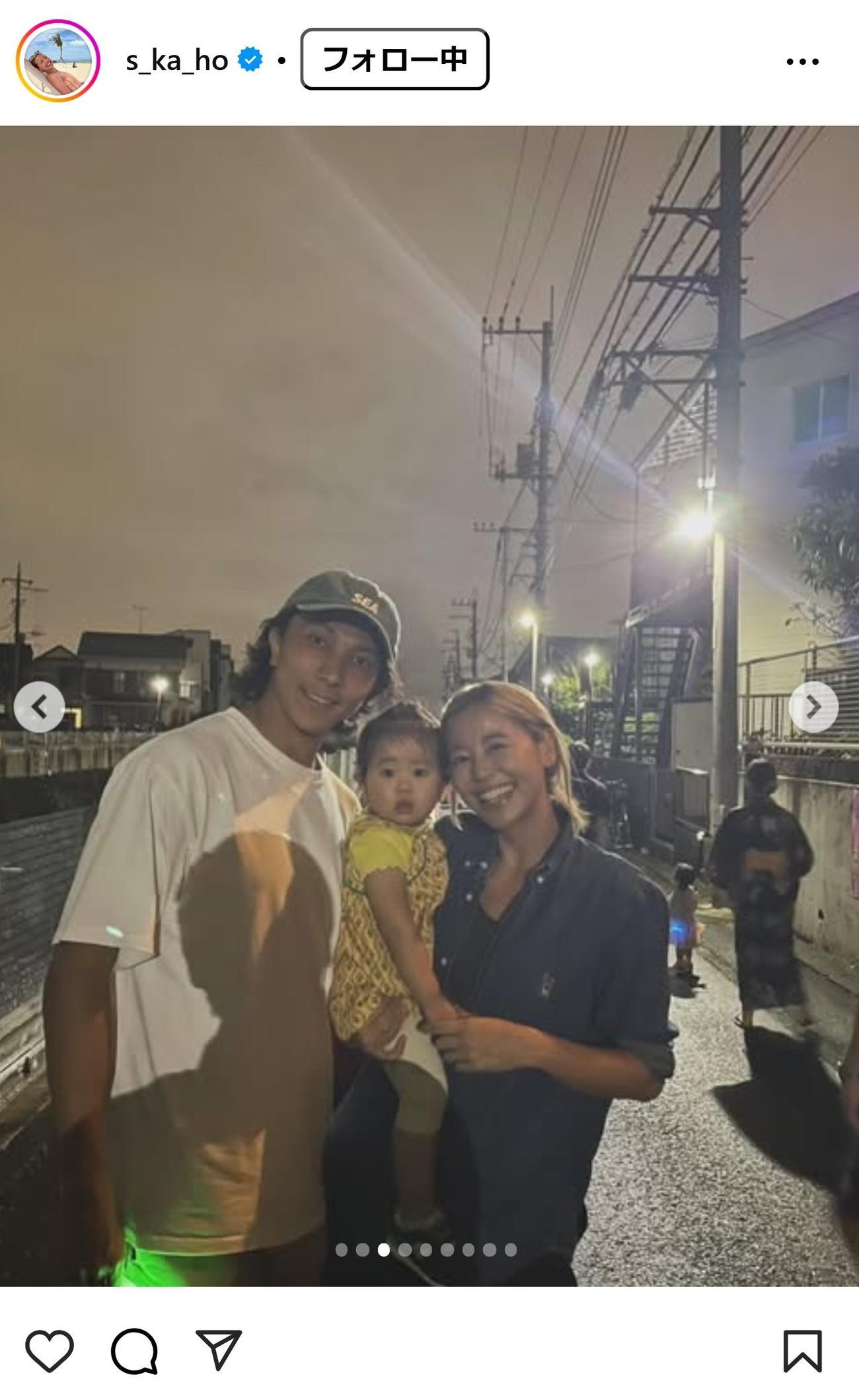 坂口佳穂のインスタグラムから