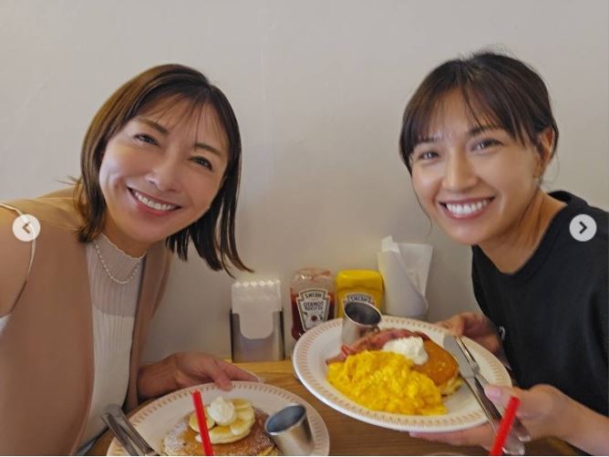 浅尾美和さんのインスタグラムから