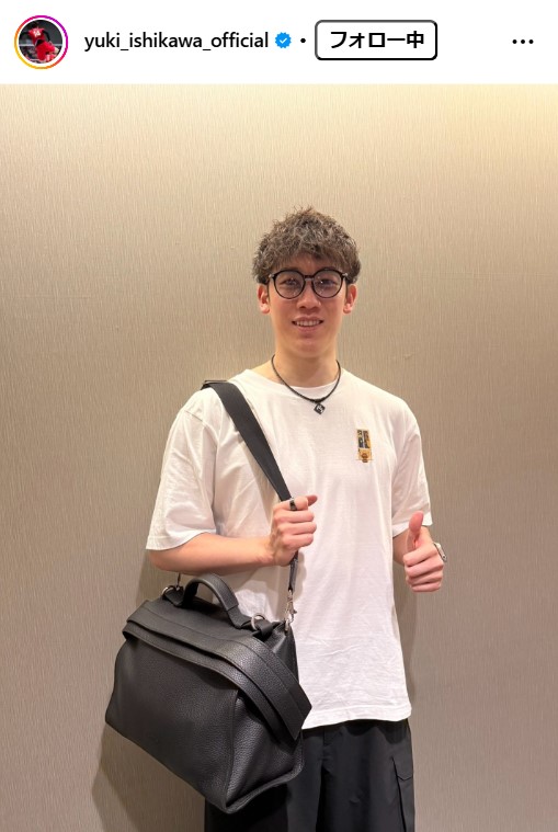 石川祐希のインスタグラムから