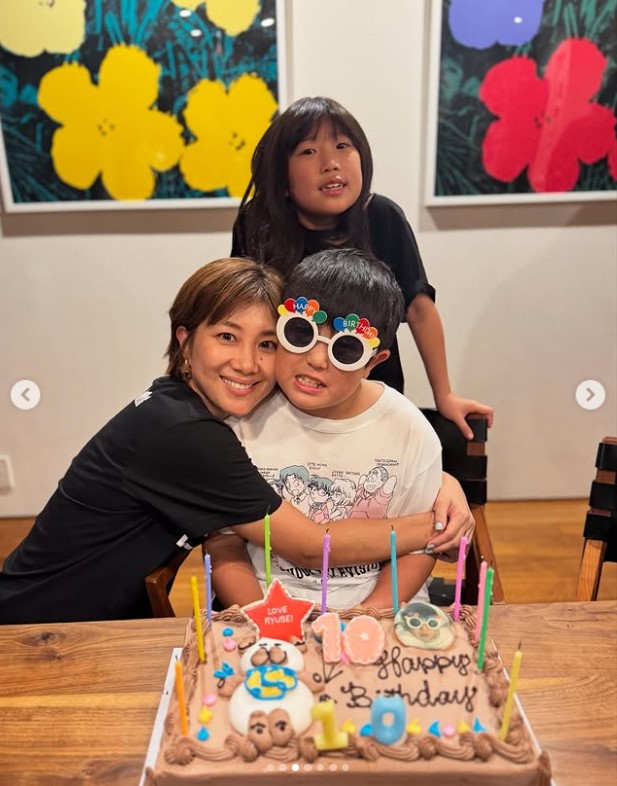 潮田玲子のインスタグラムから