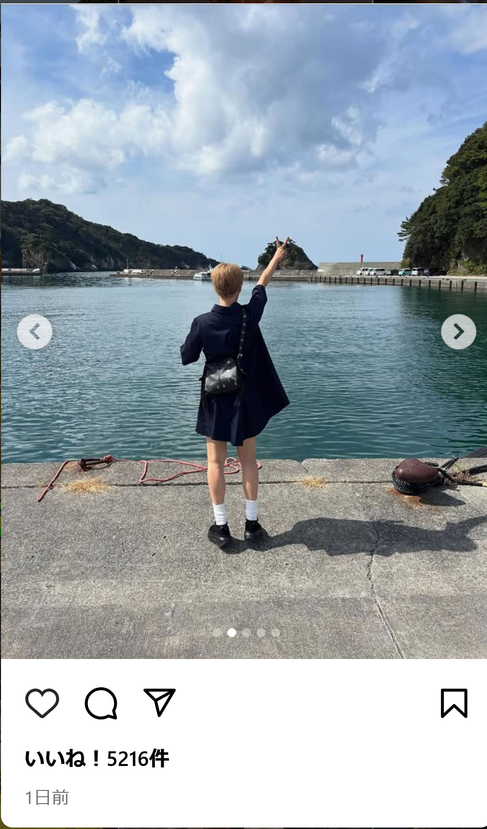 宮崎早織のインスタグラムから