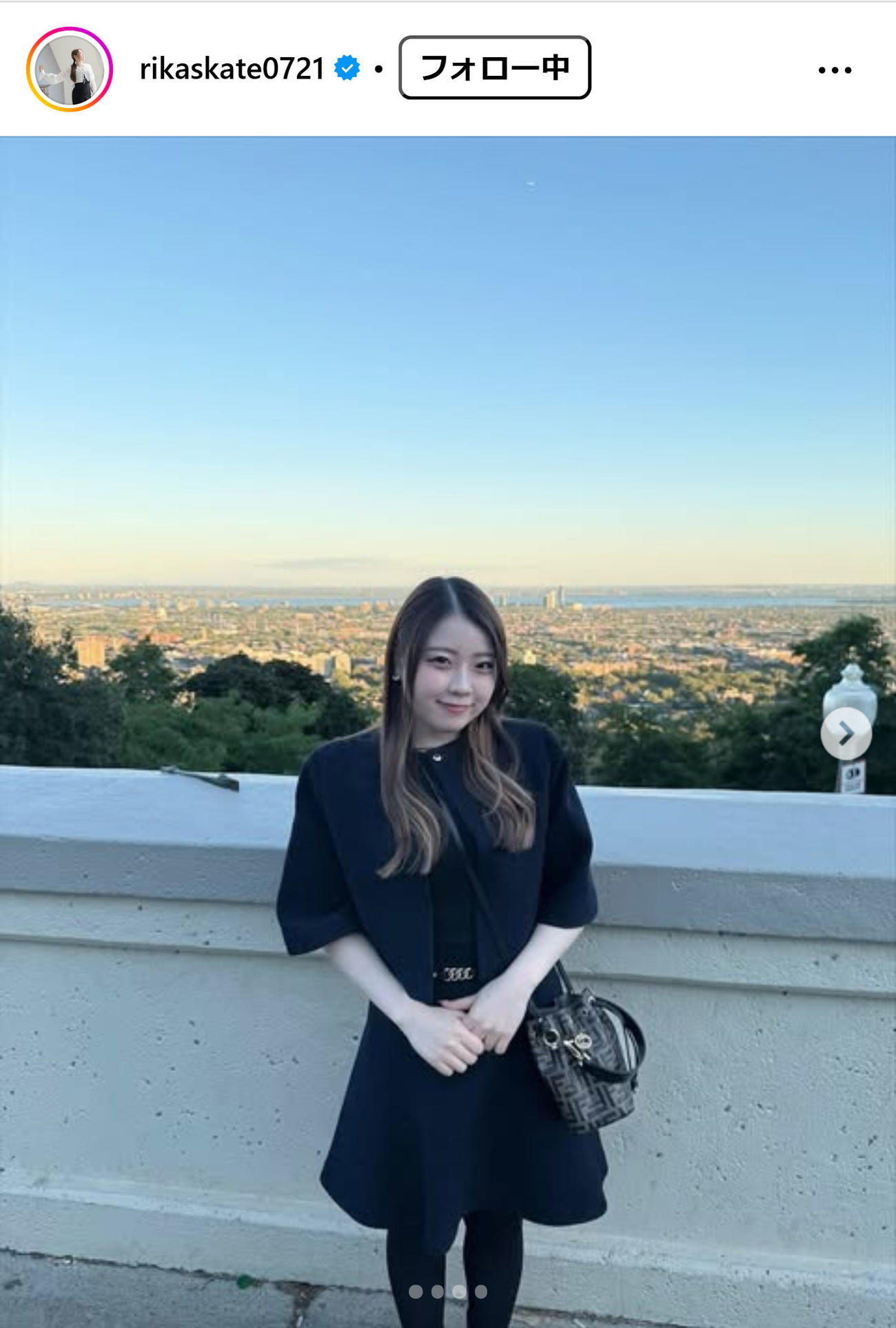 紀平梨花のインスタグラムから