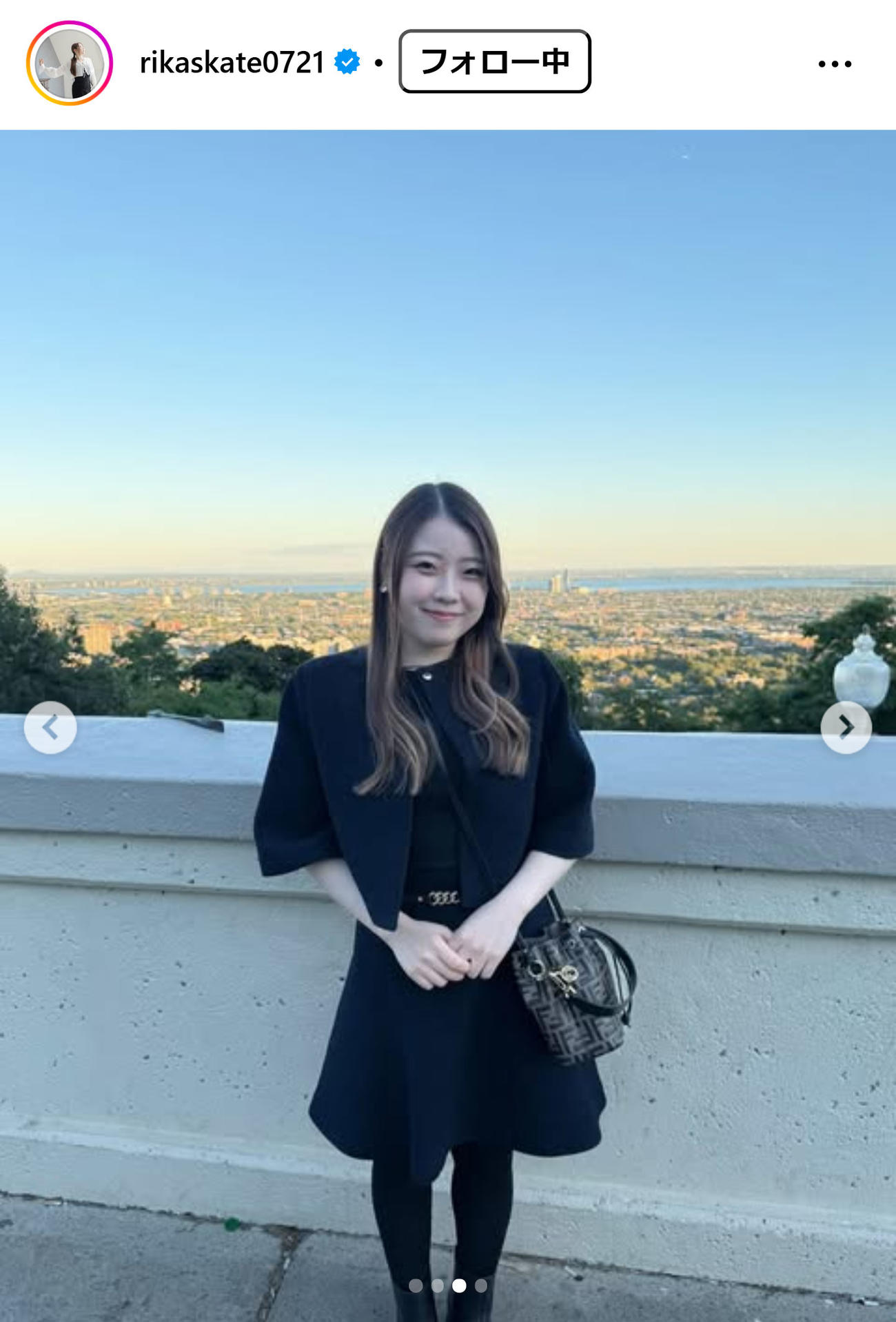 紀平梨花のインスタグラムから
