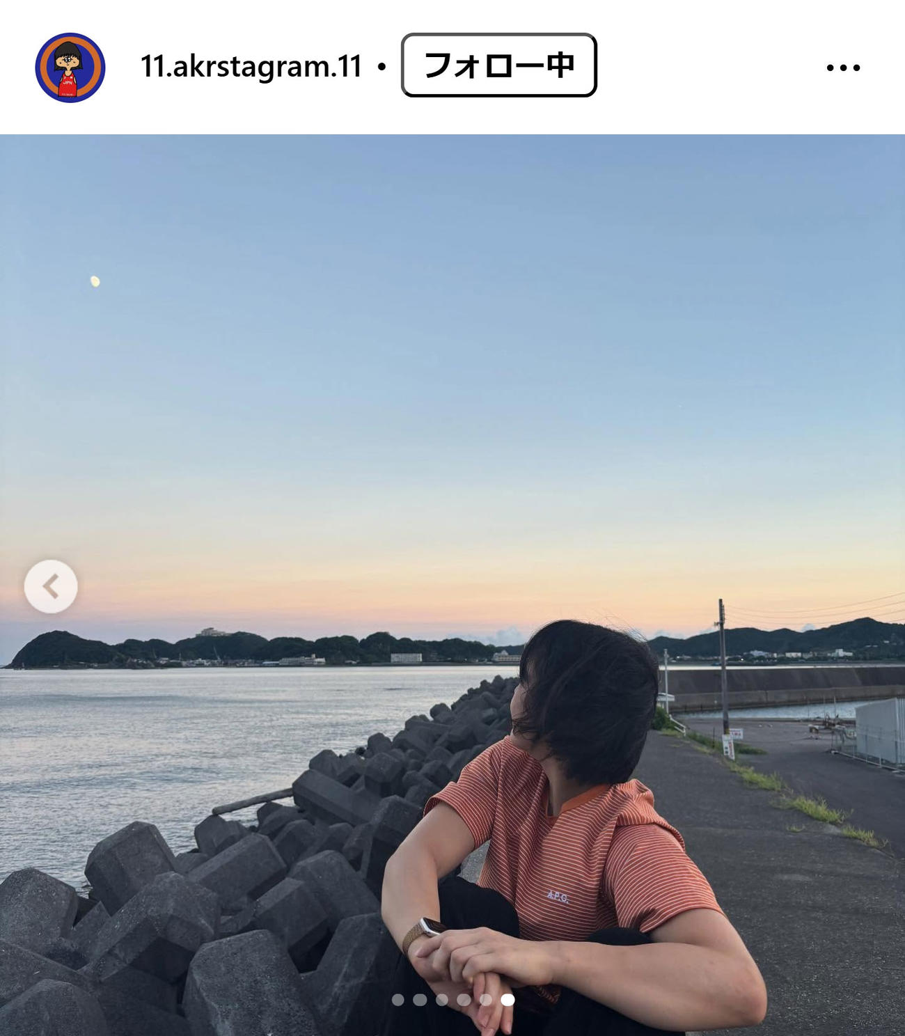 藤波朱里のインスタグラムから