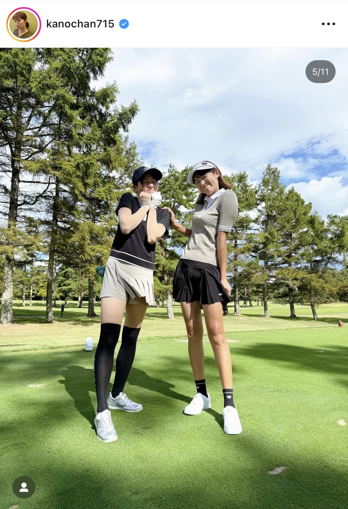 狩野舞子さんのインスタグラムから