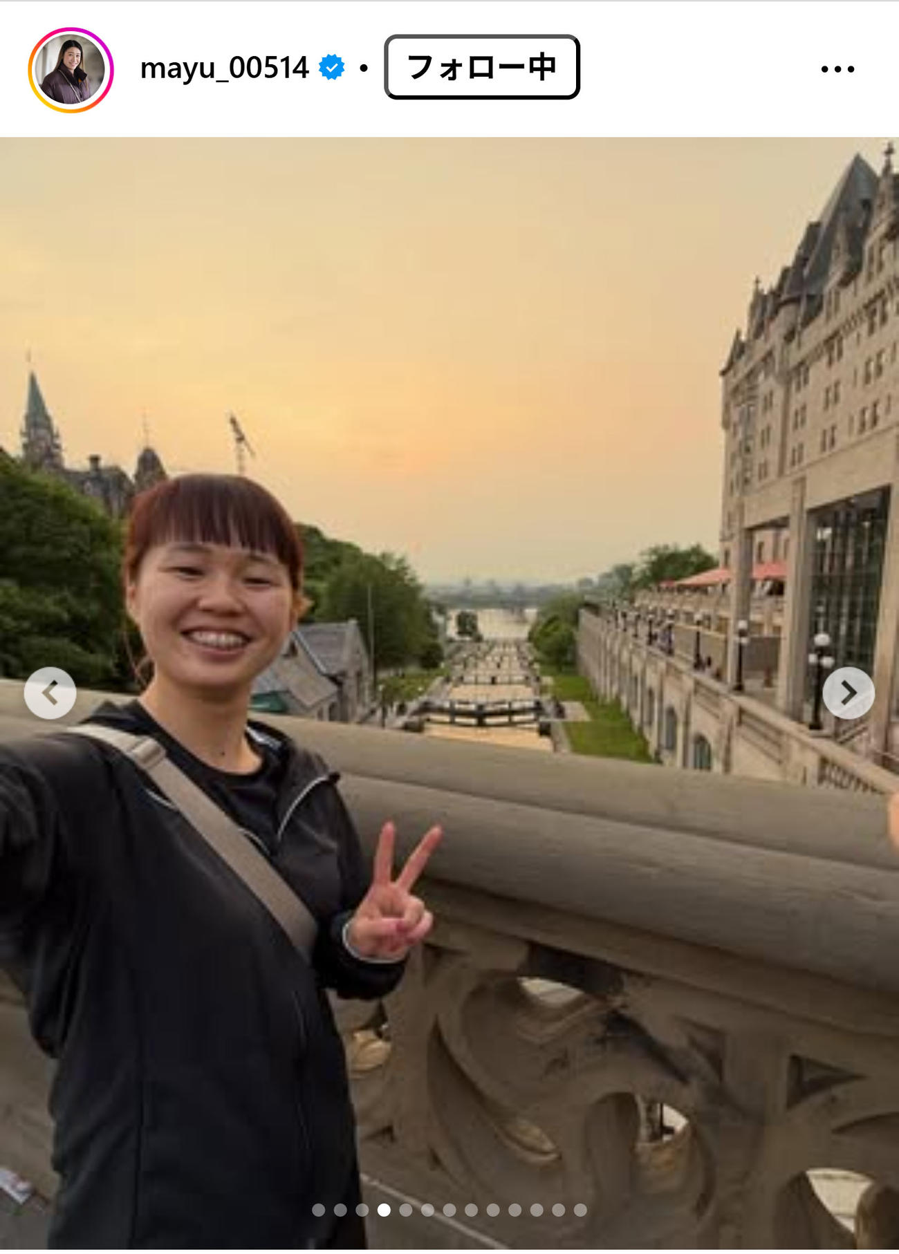 石川真佑のインスタグラムから