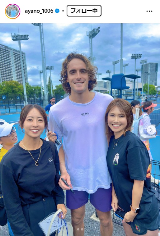 園田彩乃のインスタグラムから