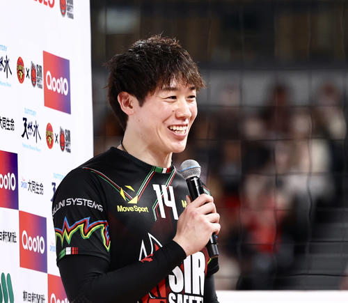 バレー】石川祐希、ワンポイント出場でも存在感「開幕へきっかけに