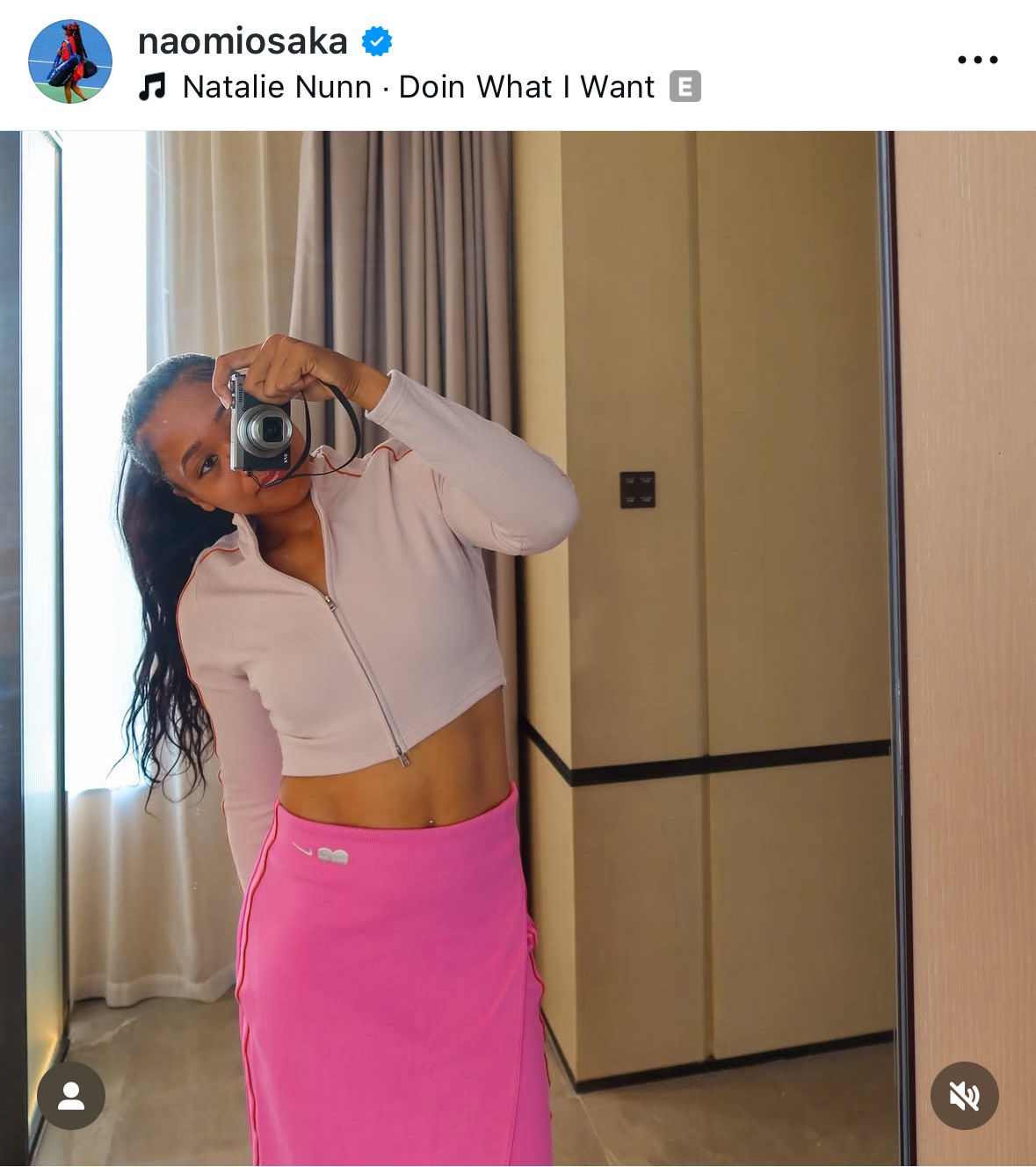 大坂なおみのインスタグラムから