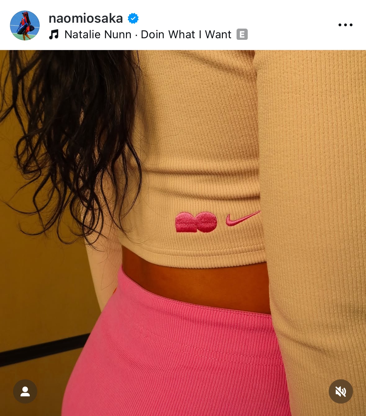 大坂なおみのインスタグラムから