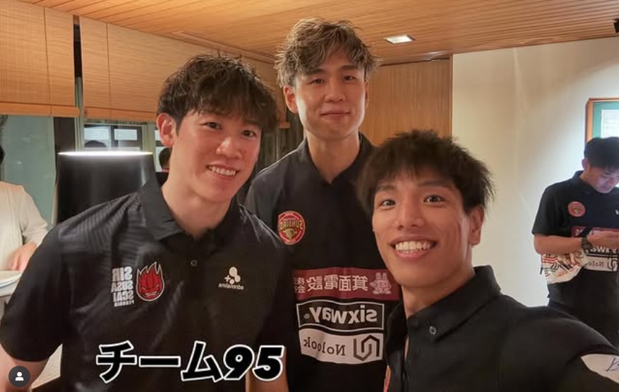 喜入祥充のインスタグラムから