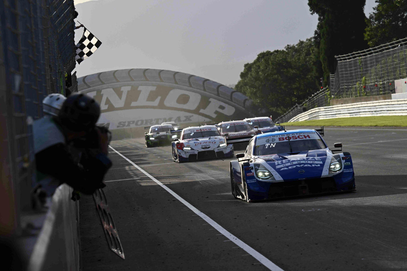 GT500クラスで優勝の24号車（GTA提供）